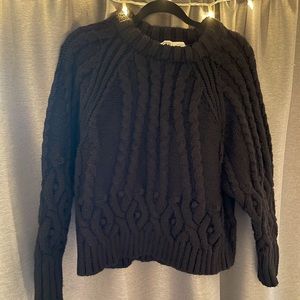 Zara Knit Sweater - Black, Size M